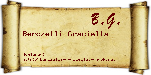 Berczelli Graciella névjegykártya